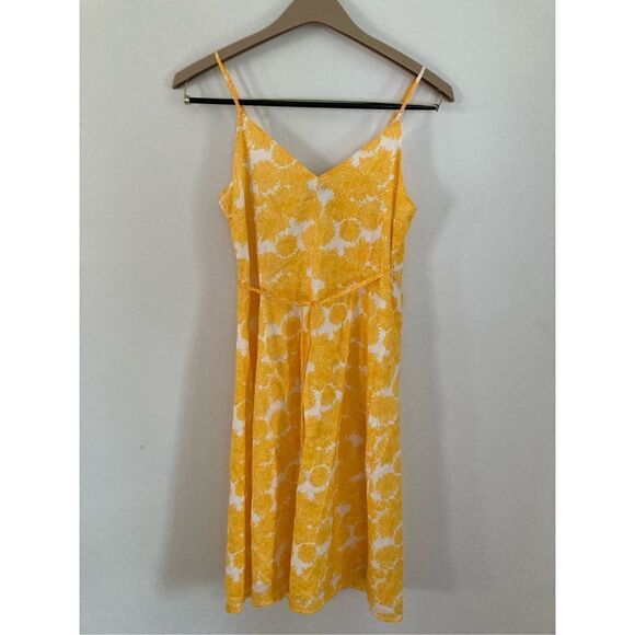 Mossino yellow and white floral wrap dress‎ - Picture 3 of 3
